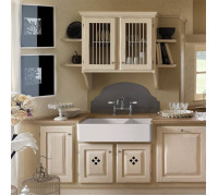 Раковина кухонная Kerasan Hannah Oxfordshire 100x47x25.4 см без отверстия белый 543101