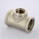 Тройник резьбовой Uni-Fitt 3/4x1/2x3/4 ВВВ никелированный 615N3230