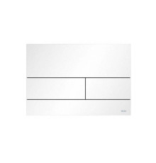 Панель смыва для унитаза TECE TECEsquare II металлическая белый матовый 9240834