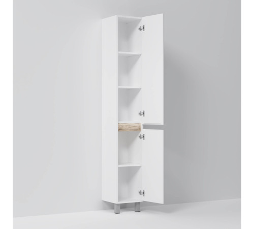 Шкаф-пенал напольный AM.PM X-Joy правый 30 см белый глянец M85ACSR0306WG