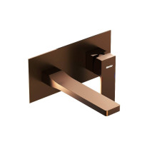 Смеситель для раковины встраиваемый AM.PM Gala розовое золото 530260500