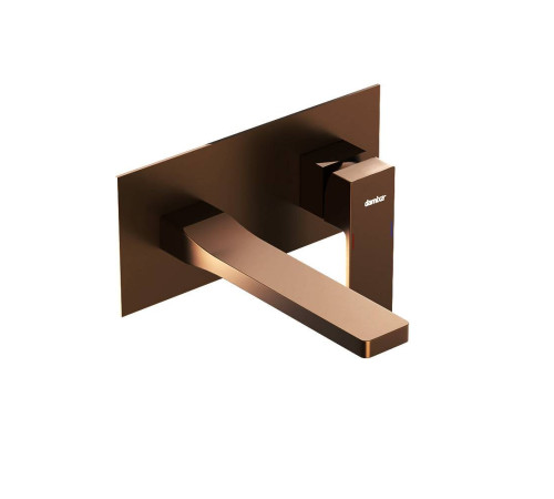 Смеситель для раковины встраиваемый AM.PM Gala розовое золото 530260500