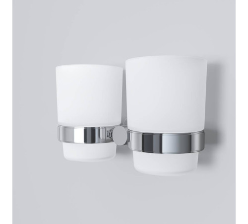 Стакан для зубных щеток двойной AM.PM Sense L с держателем A74343400