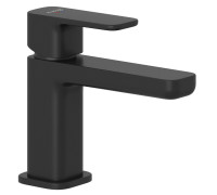 Смеситель для раковины Kludi Renon 85 мм без донного клапана черный матовый 422903975