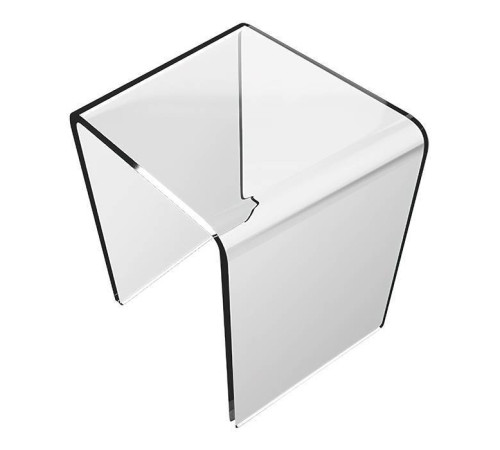 Стульчик для душевой кабины Jacuzzi 34х40х30 см прозрачный акрил 6505256A