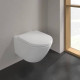 Унитаз подвесной Villeroy & Boch Subway 3.0 безободковый TwistFlush с сиденьем SoftClosing 4670TS01