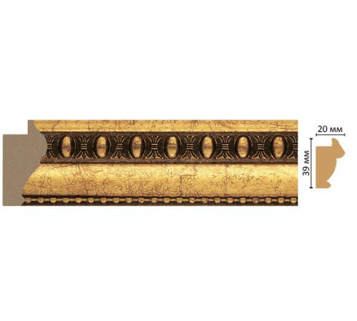 Багет из полистирола DECOMASTER 685-221 44x21x2900 мм 685-221