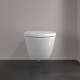 Унитаз подвесной Villeroy & Boch Subway 3.0 безободковый TwistFlush с сиденьем SoftClosing 4670TS01