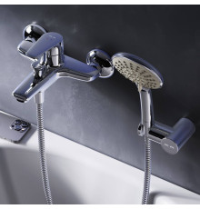 Смеситель для ванны и душа AM.PM Joy с душевым набором F85E15000