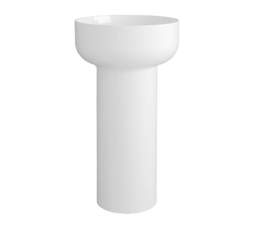 Раковина напольная Simas Balloon 45x65 см белая F91/BA01bi/CN301bi/SIFBA