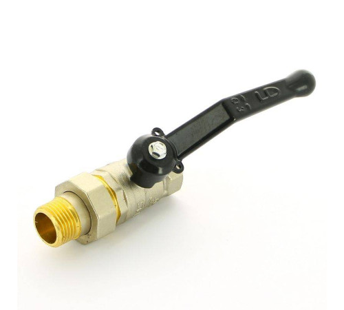 Кран шаровой LD Pride НВ 1/2 полнопроходной с разъемным соединением ручка 47.307.15