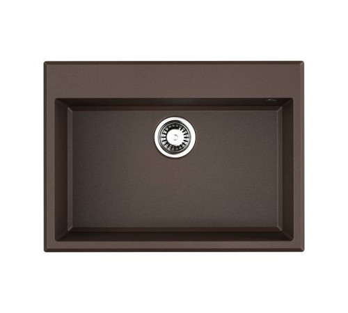 Кухонная мойка Omoikiri Tedori 68-DC Tetogranit 68x50 см темный шоколад 4993968