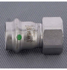 Муфта переходная пресс-В Viega Sanpress Inox нержавеющая сталь 22x3/4 436629