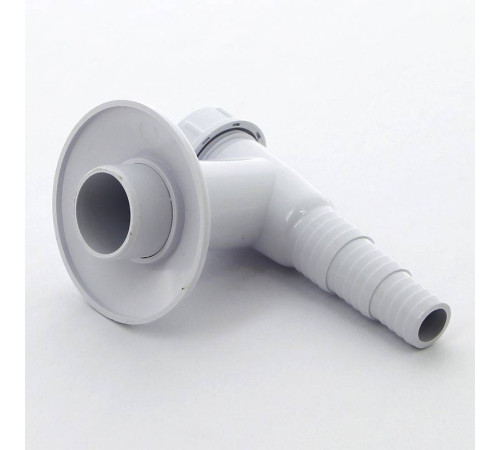 Сифон для бытовой техники McAlpine с обратным клапаном выход 32 мм белый WMV-32WH