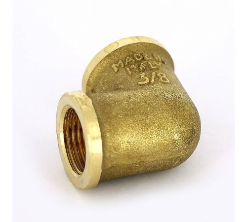 Угольник латунный Tiemme 3/8 ВР-ВР 1500298