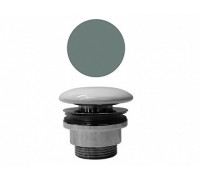 Донный клапан GSI PVC04 с открытым сливом для раковин без перелива Agave matte PVC04