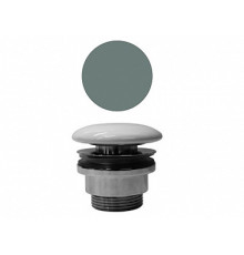 Донный клапан GSI PVC04 с открытым сливом для раковин без перелива Agave matte PVC04