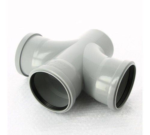 Тройник канализационный Ostendorf HT 110х90 мм 45° 115230