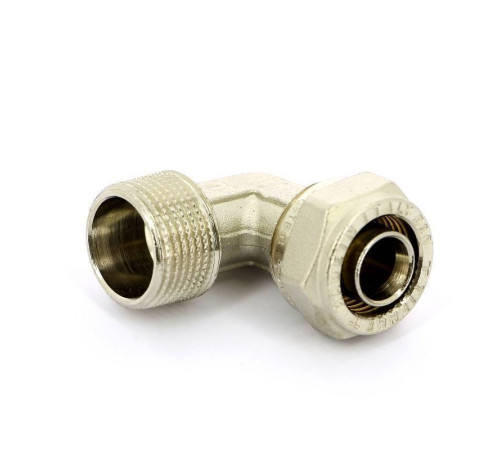 Угол обжимной никелированный Tiemme 20х3/4 наружная резьба 1600028