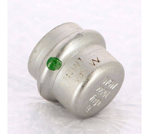 Заглушка пресс из нержавеющей стали Viega Sanpress Inox 22 мм 452872