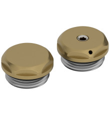 Спускной клапан с заглушкой Сунержа G 1/2 золотой шёлк матовый 32-1201-0000