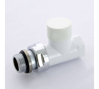 Вентиль обратный Carlo Poletti Compact прямой НВ 1/2 белый V150810E