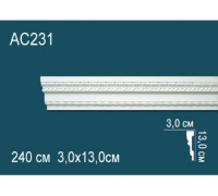 Молдинг Perfect полиуретановый 2000х35х14 мм AC231