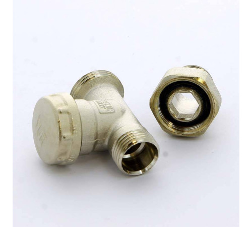 Вентиль радиаторный обратный прямой TIEMME 1/2х16 3330021