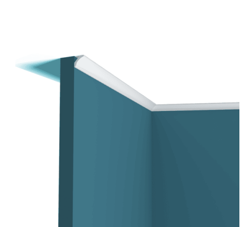 Карниз потолочный Perfect Plus P164 из ударопрочного полимера 2000x100x100 мм P164