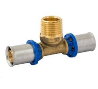 Тройник пресс APE 16х1/2х16 мм НР ARL2003101