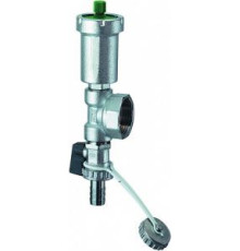 Концевой узел для коллектора FAR 1 ВР с автовоздухоотводчиком и сливным краном FK 4070 138