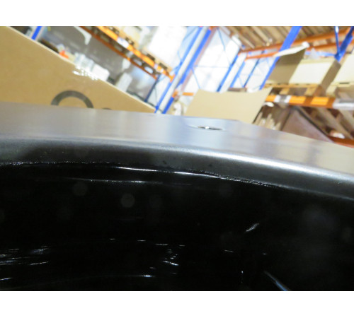 Уценка. Унитаз подвесной безободковый GSI Pura Swirlflush 550х360 мм черный матовый 881526_УЦ/2