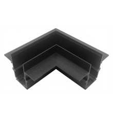 Соединитель угловой L-образный для треков встраиваемых iLedex Technical VISION48/22 CORNER CONNECT 4822-022-95/95-BK