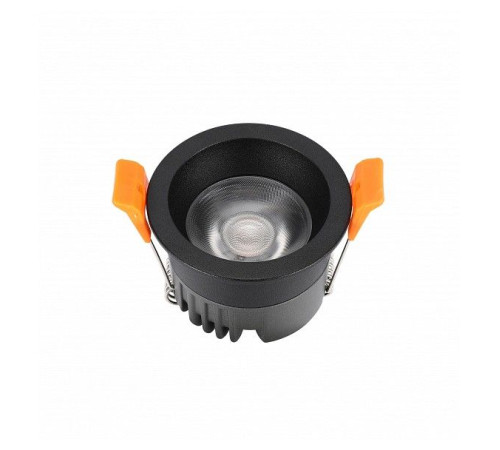 Встраиваемый светильник iLedex Technical Mars DIM 107-7W-D64-3000K-24DG-BK