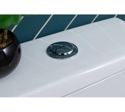 Чаша напольного унитаза Aquanet Roll 2-C Rimless с сиденьем Soft Close Slimseat Roll 2-C