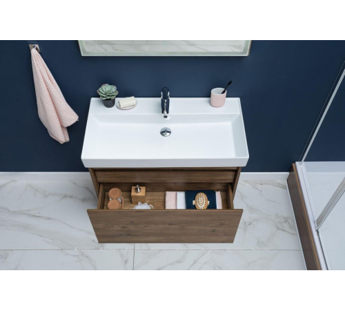 Тумба под раковину Aquanet Nova Lite 90 1+1 ящик дуб рустикальный 00249517