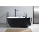 Акриловая ванна Aquanet Delight 170x78 см Black matte 00289723