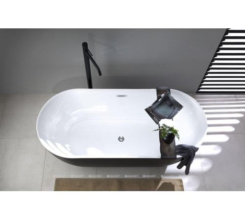 Акриловая ванна Aquanet Delight 170x78 см Black matte 00289723