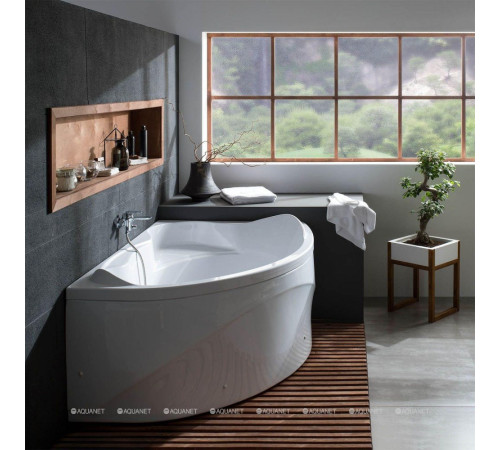 Акриловая ванна Aquanet JAMAICA 160x100 L левая в комплекте 00205486