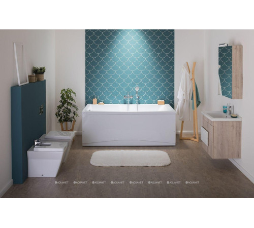 Ванна акриловая Aquanet Vega 190x100 см в комплекте 00205556