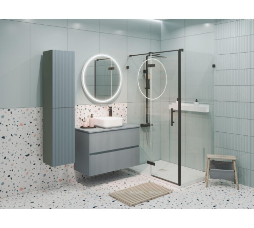 Шкаф-пенал Aquanet Джейн 35 мисти грин 00313321