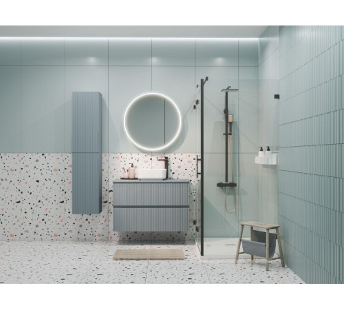 Шкаф-пенал Aquanet Джейн 35 мисти грин 00313321