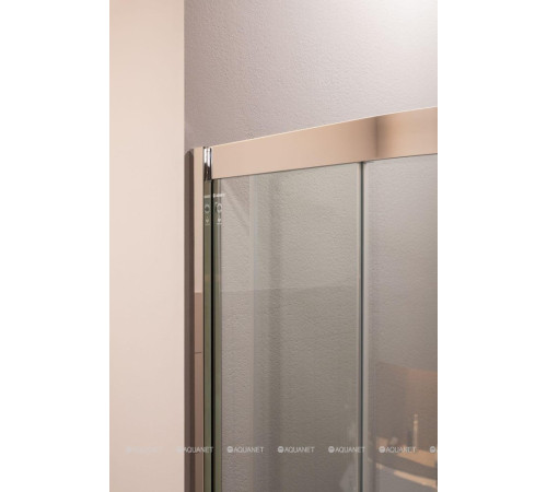 Душевой уголок Aquanet Delta 900x900x2000 мм R550 прозрачное стекло 8 мм NPE2142