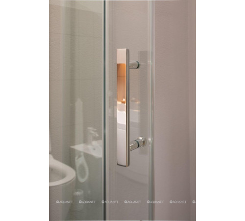 Душевой уголок Aquanet Delta 900x900x2000 мм R550 прозрачное стекло 8 мм NPE2142
