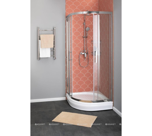 Душевой уголок Aquanet Delta 900x900x2000 мм R550 прозрачное стекло 8 мм NPE2142