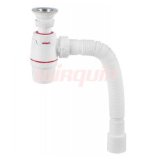 Сифон для раковины Wirquin NEO 1 1/4 x 40 мм с гофротрубой 800 мм 30987065