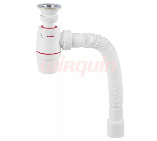 Сифон для раковины Wirquin NEO 1 1/4 x 40 мм с гофротрубой 800 мм 30987065