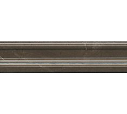 Бордюр багет Kerama Marazzi Эль-Реаль коричневый 20х5 см BLB037