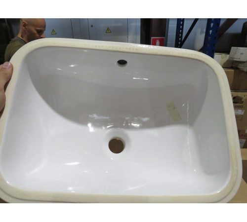 Раковина встраиваемая снизу GSI Pura 500х350 мм белый глянцевый 724711_УЦ/3