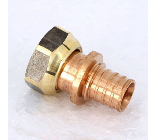 Муфта с накидной гайкой Rehau Rautitan RX+ 20х3/4 бронза 456338